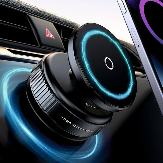 “Ultra-Strong Magnetic Phone Holder — Secure. Sleek. Versatile.”
